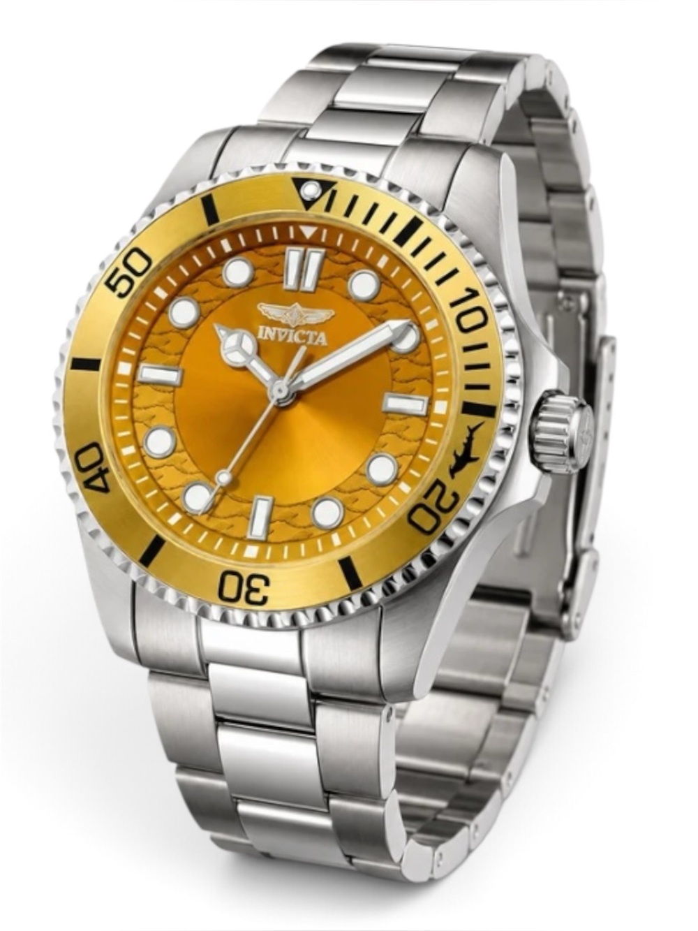 New In Box | Women’s Invicta Pro Diver Watch 34mm Gold Dial 50948